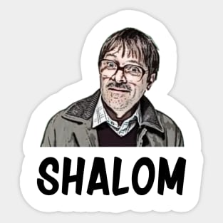 Shalom Friday Night Dinner Jim Sticker